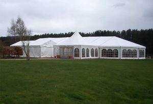 white tent